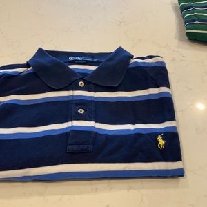 Polo Ralph Lauren 2XL Blue with stripes